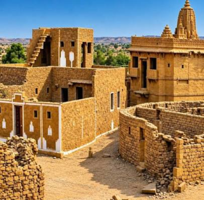 Kuldhara abandoned village near Jaisalmer