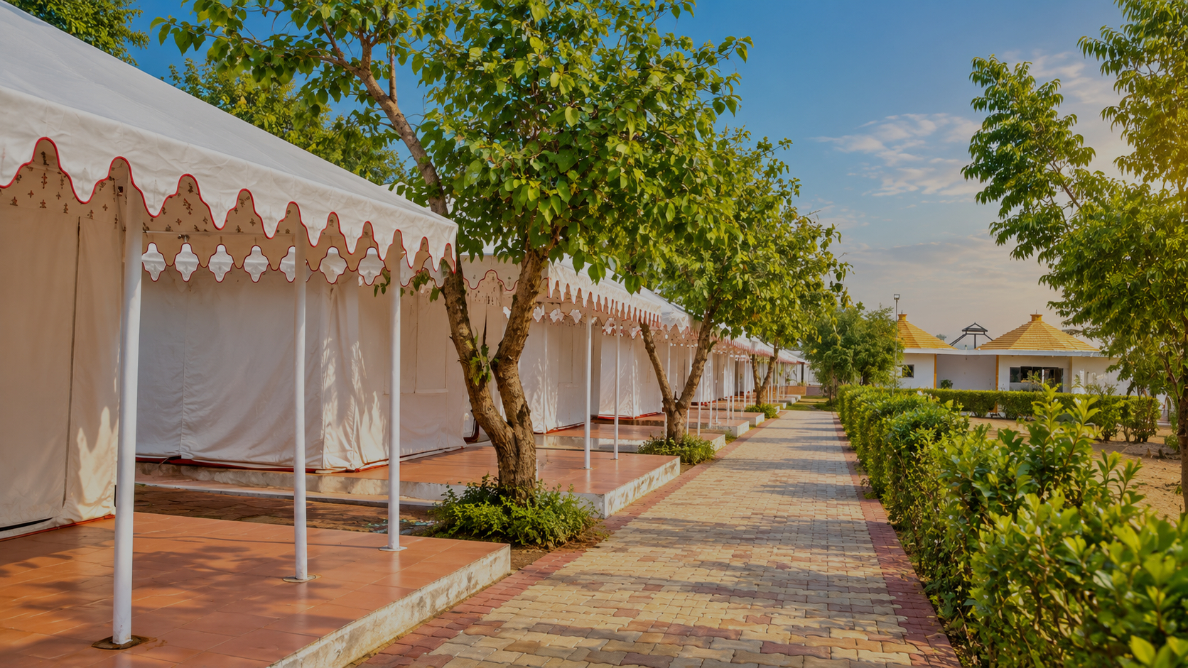 Deluxe Tent Camp at The Musafir Resort